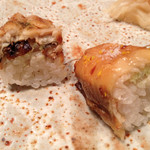 銀座 鮨 かねさか - 穴子 ツメ 塩