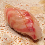 銀座 鮨 かねさか - 金目鯛昆布締め