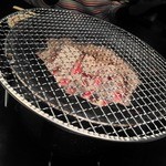 炭火焼肉 たけのうち - 七輪