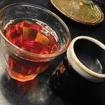 炭火焼肉 たけのうち - お茶とゆず茶