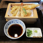 玄蕎麦 野中 - 魚介天ぷら