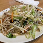 中華の永楽 - 野菜炒め