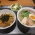 鶏匠庵 - 料理写真:ハーフ親子丼＆ハーフ鶏そばセット