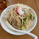 極濃湯麺 フタツメ 須坂店 - 上の野菜炒めはご飯と食べても美味いのです