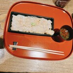 京都和久傳 - 鯛の黒寿司