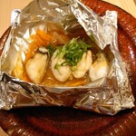 Temma Kai Mushiya - 牡蠣ホイル焼き850円