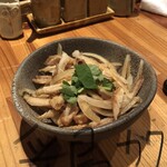 焼鳥 うの - 鶏皮ポン酢