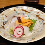 日本料理 櫂 - お刺身盛り合わせ