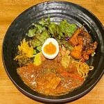 SPICY CURRY 魯珈 - ろかプレート　限定 角煮カレー