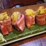 かねます - 生うに牛巻き