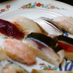 Sushikou - ＜上＞赤身、平目、こはだ、真鯛