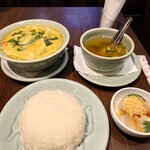 Old Thailand - グリーンカレーのセット