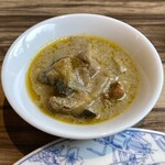 ゆづくしSalon 一の坊 - 朝食　タイカレー美味♡