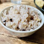 葉っぱのきもち森のカフェ - 雑穀ごはん@100円