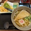 Udon Kurajuu - 天ぷらうどん（上）＋きつねあげ小