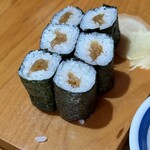 泉寿し - 上にぎりののり巻き