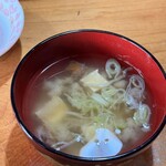 泉寿し - お味噌汁