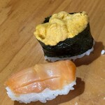 泉寿し - 赤貝・ウニ軍艦