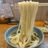 手打ちうどん 上を向いて