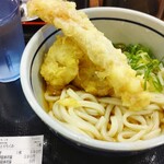 おにやんま - 冷しとり天ちくわ天ぶっかけ並（５９０円）