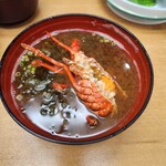 伊勢大阪屋 - 伊勢海老味噌汁