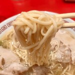 Maruchu Ramen - 麺アップ
