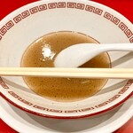 Maruchu Ramen - スープは飲み切れず。