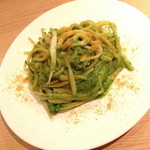 カルテット - 菜の花と白魚、カラスミのスパゲッティ（２，２００円）２０１４年２月