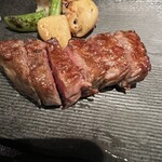 炭火鉄板焼　杜季 - 黒毛和牛ロース