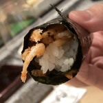 末廣鮨 - 桜エビ巻き　静岡の誇り
