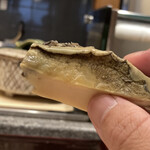 末廣鮨 - 蒸し鮑　幸せ過ぎる…