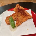 もちづき - 河豚の唐揚げ　トリュフ塩