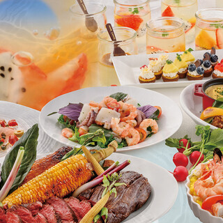 June - Mediterranean & Tropical All-you-can-eat buffet