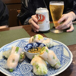 クアン・アンゴン - 生春巻き1本から注文OK  ビ−ルと