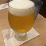 グリルモトカラ - ランチタイムの200円ビール