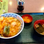 和風レストランまるまつ - 料理写真:えび満開天丼