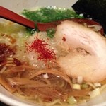 麺屋 燕 - 極みネギ塩ラーメン 730円
