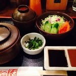 串かつ料理 活 - 定食のセット