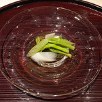 肉屋 田中 - 山菜のおひたし