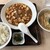 七番館 - 料理写真:麻婆豆腐定食＆半ラーメン
