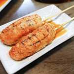 浜海道 - 鳥つくね串焼き