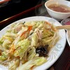 源保苑 - 肉入り野菜炒め定食870円