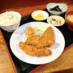 Okiyo - アジフライ定食