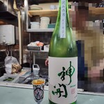 気のきいたつまみと焼鳥の店 えんどう - 親方にピント合いがち笑