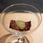 日本焼肉はせ川 別亭 - 和牛 究極 神のハラミ 日向夏ジュレ