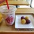太華家本店 - 料理写真:紅烏龍ミルクティー、地瓜球