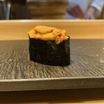 京橋 天冨良と鮨 いしい - バフンウニ