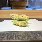 Kyoubashi Tempura To Sushi Ishii - アスパラ