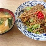 24585737 - 焼きそばとみそ汁
