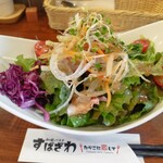 和風パスタ すぱざわ たらこに恋して - 